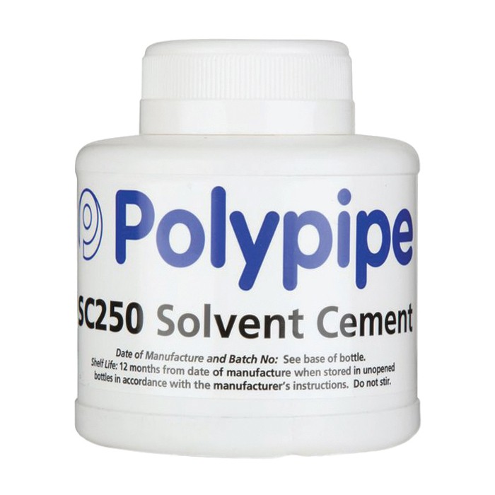 Polypipe Solvent Cement, 250ml Torne Valley
