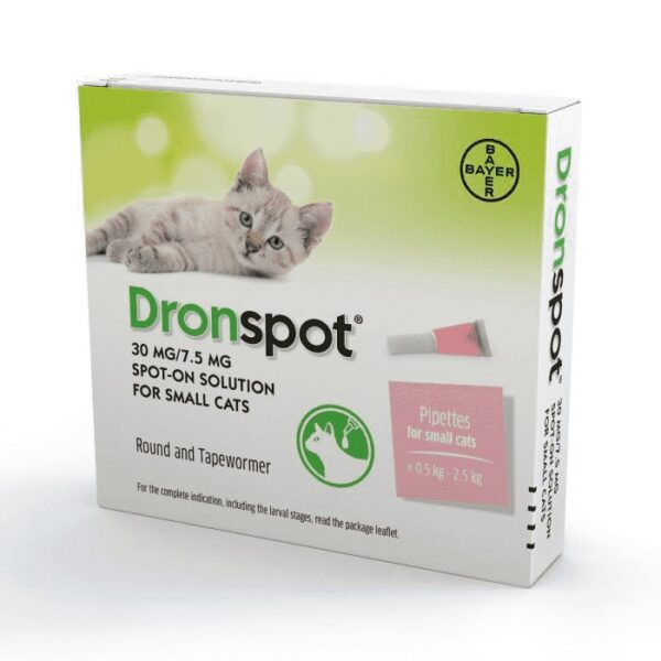 Dronspot Small Cat Spot On Wormer 2.5KG