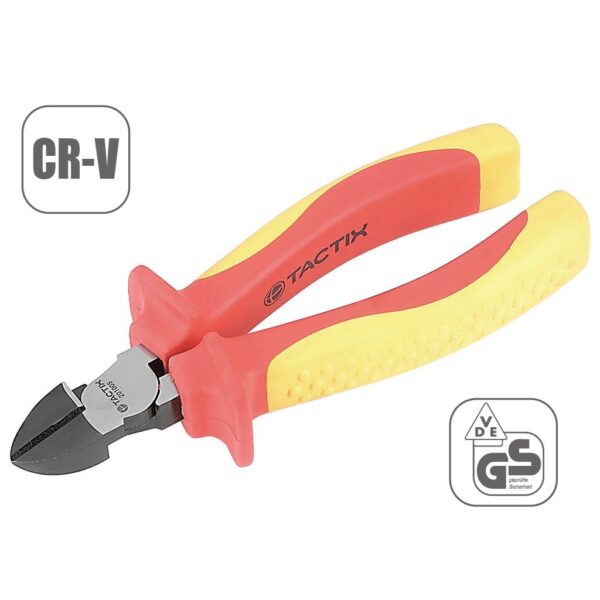 Tactix Insulated Diagonal Pliers 160mm