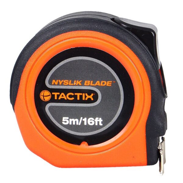 FT, inch, cm tape measure by tactix 5m/16ft