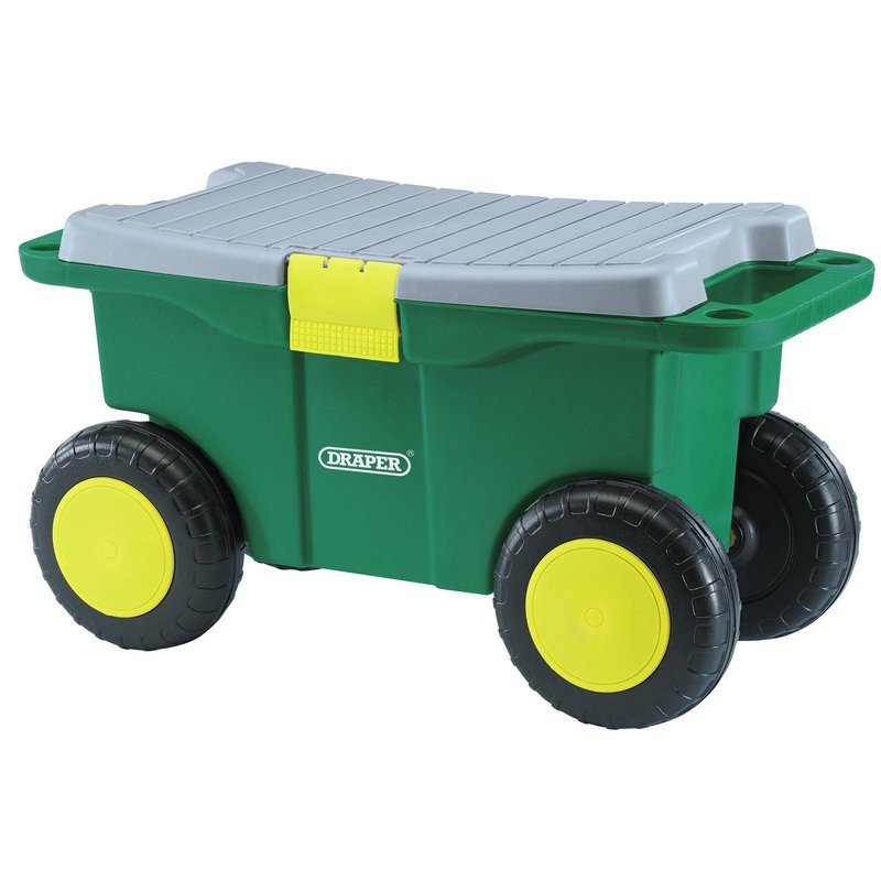 Drapers gardeners tool cart and seat