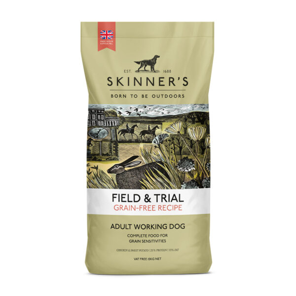 Skinner's Field & Trial Grain Free Chicken And Sweet Potato 15KG | Torne Valley