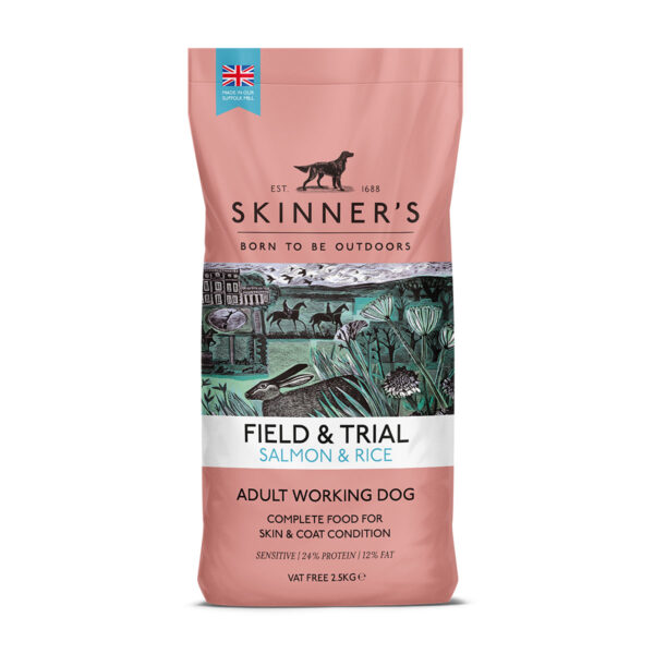 Skinner's Field & Trial Salmon And Rice 2.5KG | Torne Valley