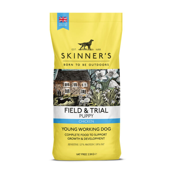 Skinners Field & Trial Puppy Chicken 2.5KG | Torne Valley