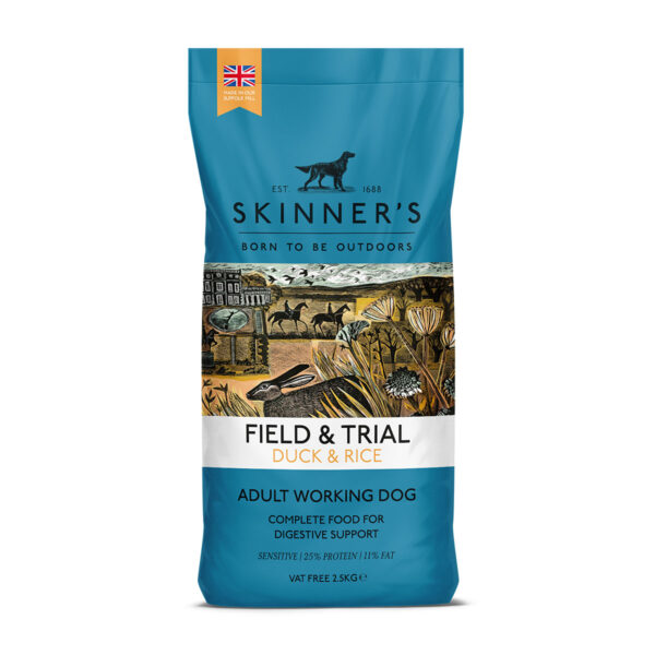 Skinner's Field & Trial Duck And Rice 2.5KG | Torne Valley