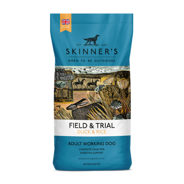 Skinner's Field & Trial Duck and Rice 15KG | Torne Valley