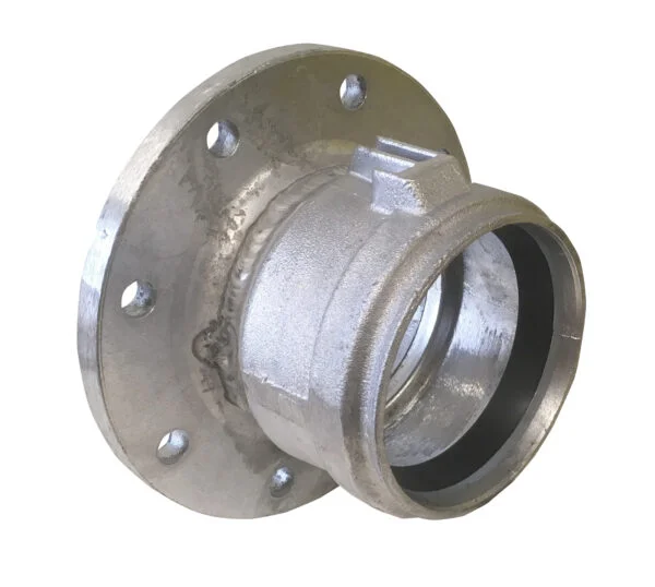 Wright Rain Flanged Coupler Female 4" x 100
