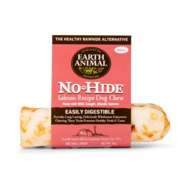 Earth Animal No Hide Salmon Medium Chew 34G