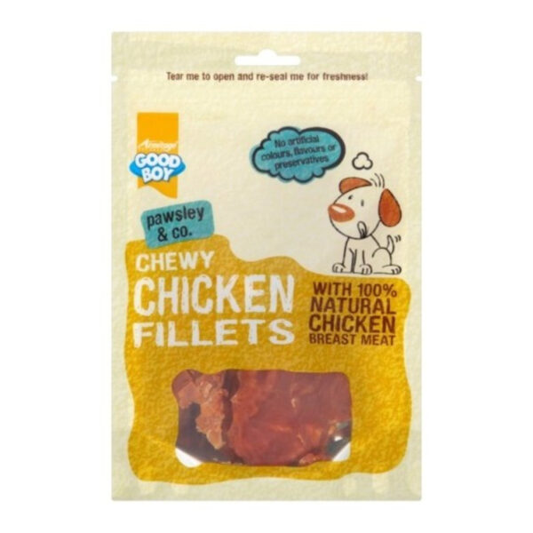 Good Boy Chicken Fillets Dog Treats 80G | Torne Valley
