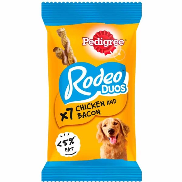 Chicken and bacon pedigree dog treats