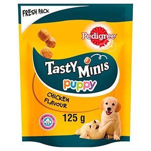 Pedigree Tasty Minis Puppy Chicken Treats 125G | Torne Valley
