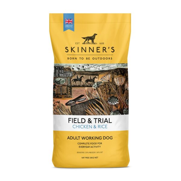 Skinner's Field & Trial Chicken And Rice 15KG | Torne Valley