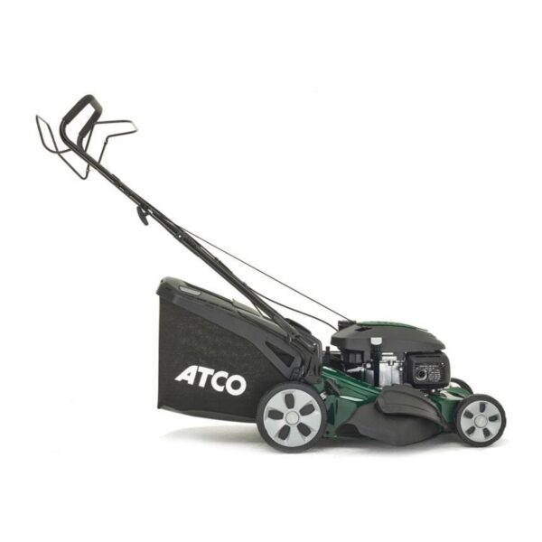 ATCO QUATTRO 19SH 4-in-1 48cm Self-propelled Petrol Lawn Mower - Image 2