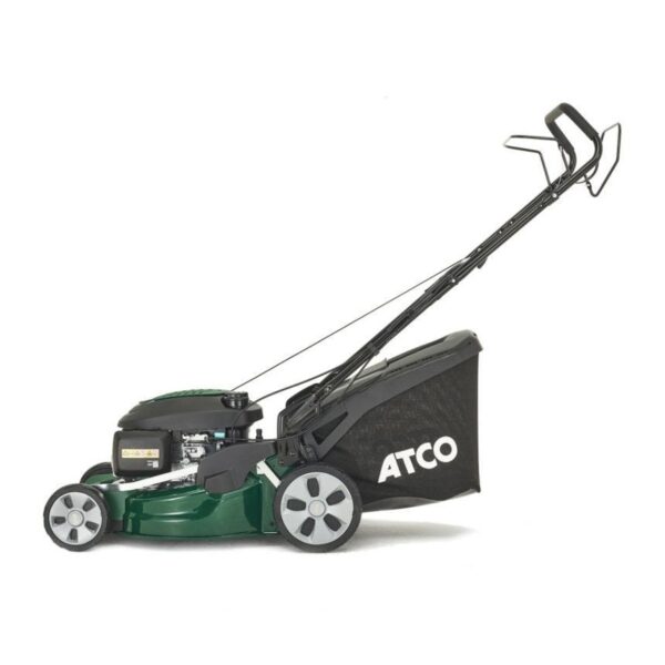 ATCO QUATTRO 19SH 4-in-1 48cm Self-propelled Petrol Lawn Mower | Torne Valley