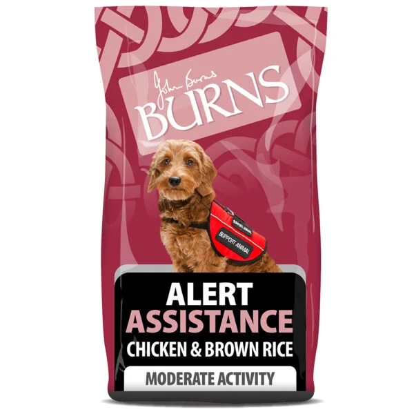 Burns Alert Chicken And Brown Rice Adult Senior 2KG