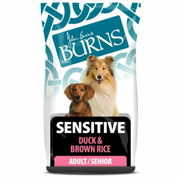Burns Sensitive Duck And Brown Rice Adult Senior 2KG