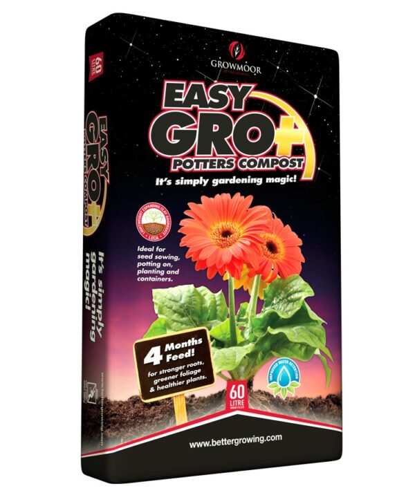 GROWMOOR Easy Gro+ Potters Compost 60L | Torne Valley