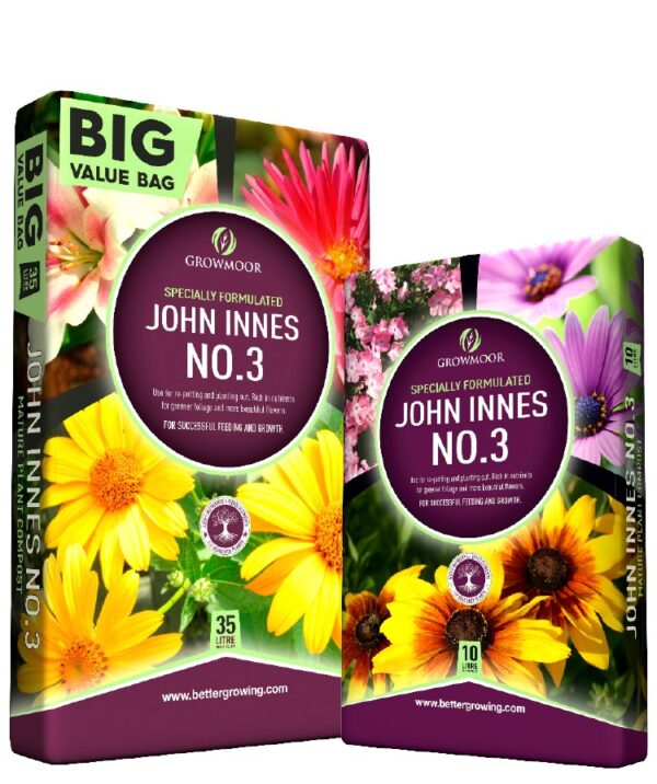 GROWMOOR John Innes No. 3 Compost 35L | Torne Valley