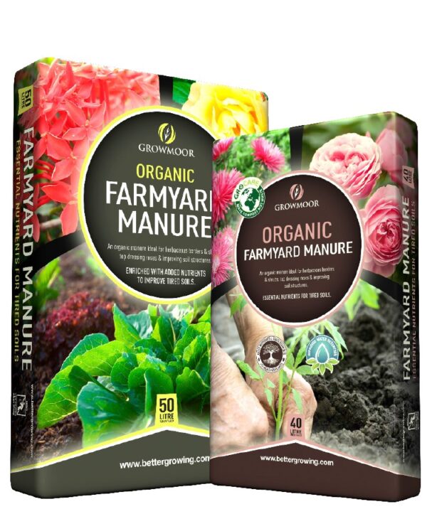 GROWMOOR Organic Farmyard Manure 50L | Torne Valley