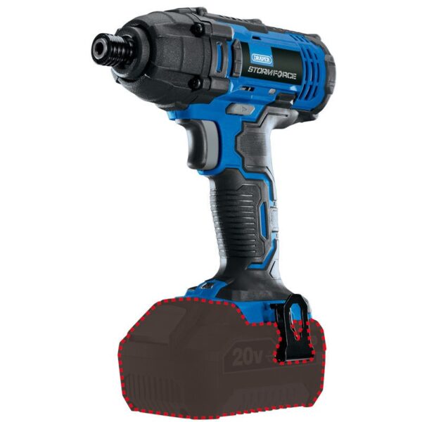 Draper Storm Force 20V Cordless Impact Driver - 89520 | Torne Valley