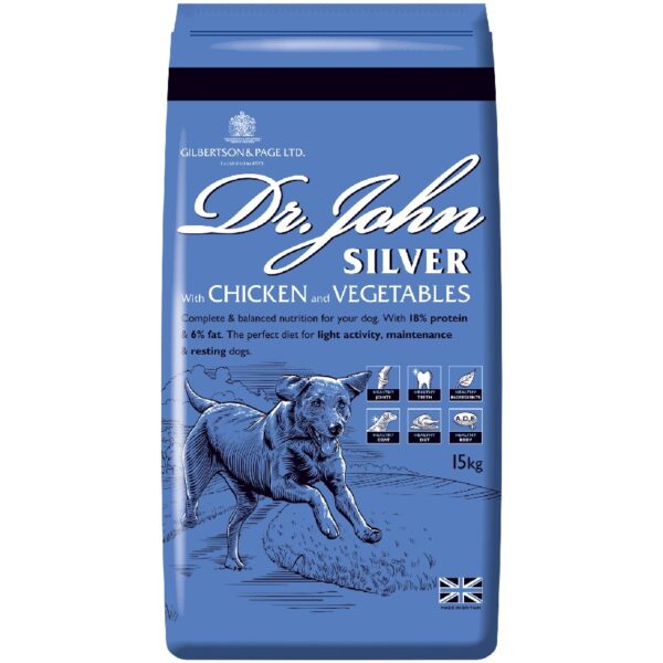 Dr. John Silver Chicken With Vegetables 15KG
