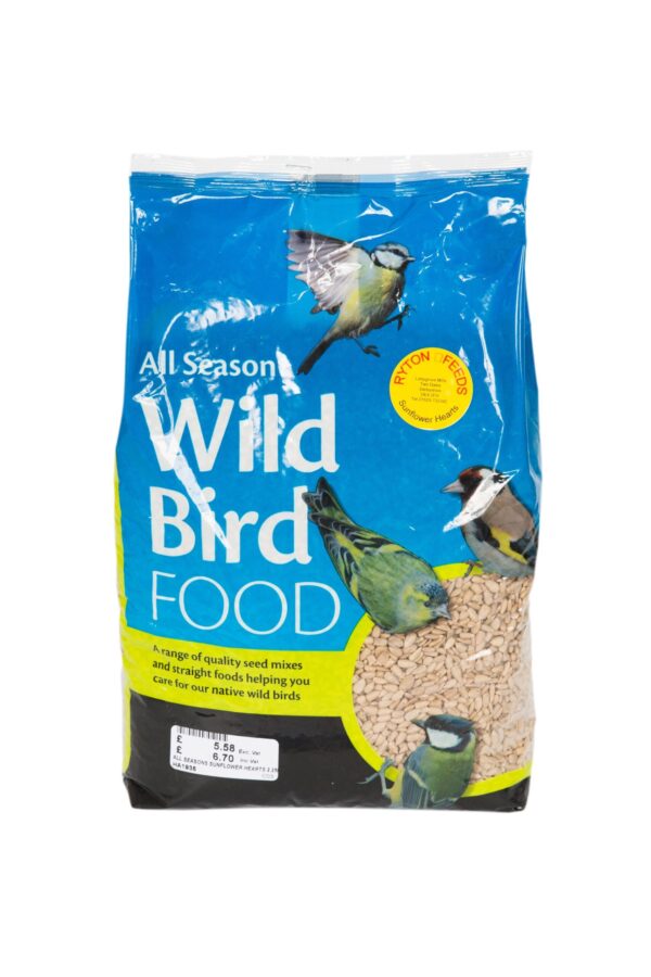 Ryton All Seasons Sunflower Hearts 2.25KG | Torne Valley