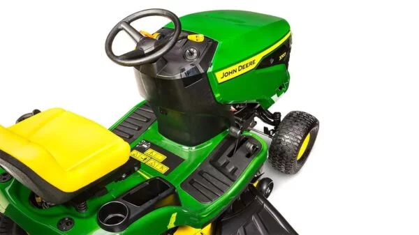 John Deere X107 Ride-on Lawn Mower - Image 3