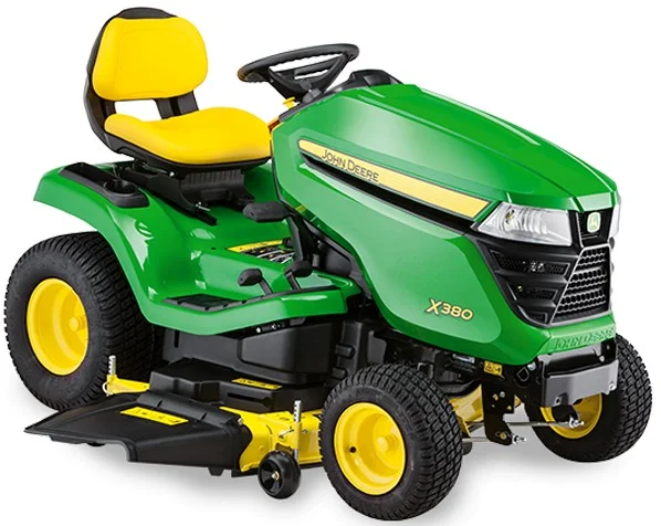 John Deere X380 Lawn Tractor 48" Accel Deep Deck