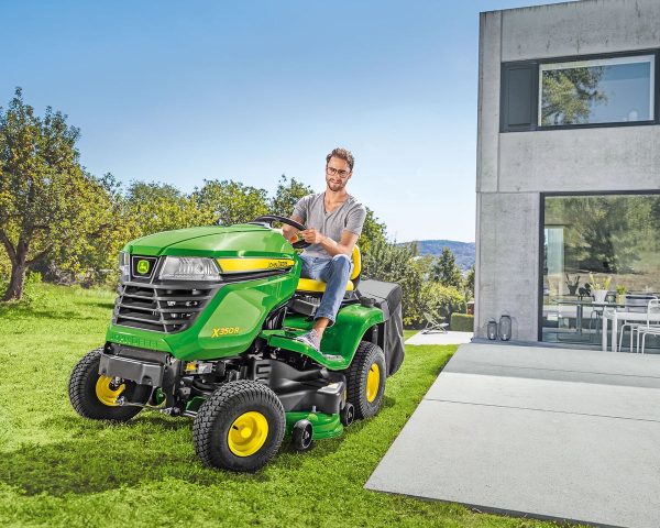 John Deere X350R In Use