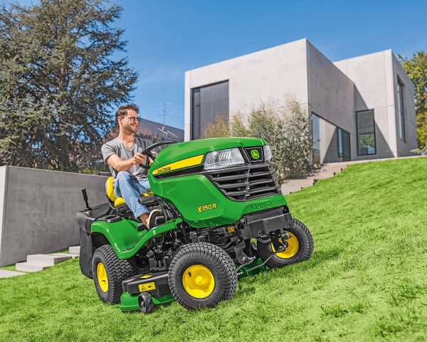 John Deere X350R Slope
