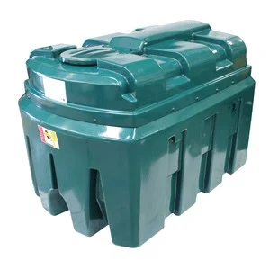 2400L Bunded Oil Tank with Gauge