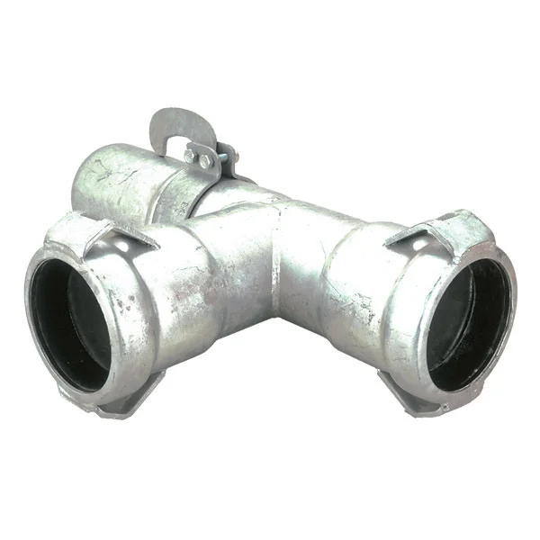 Farmland Galvanised Side Tee 4"