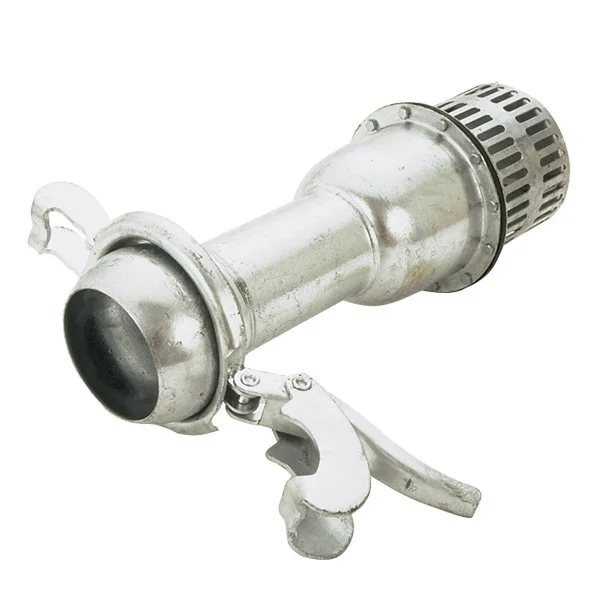 Galvanised Footvalve & Strainer 6"
