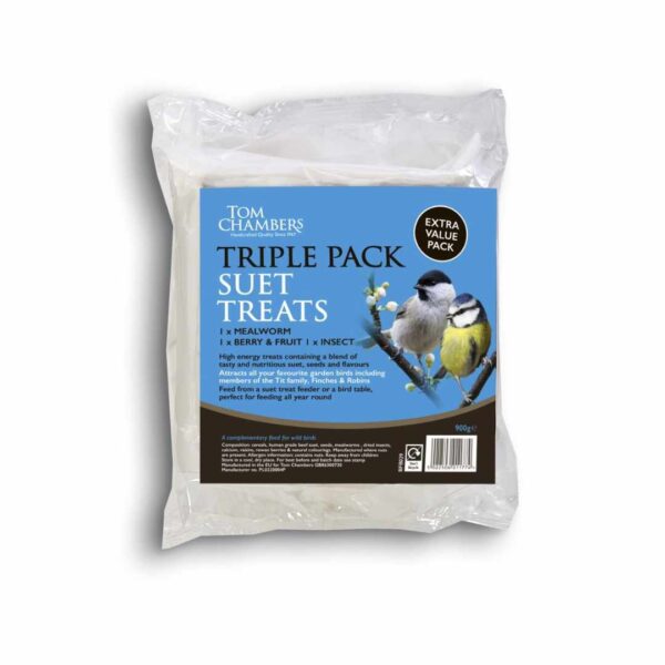 Tom Chambers Triple Pack of Suet Treats | Torne Valley
