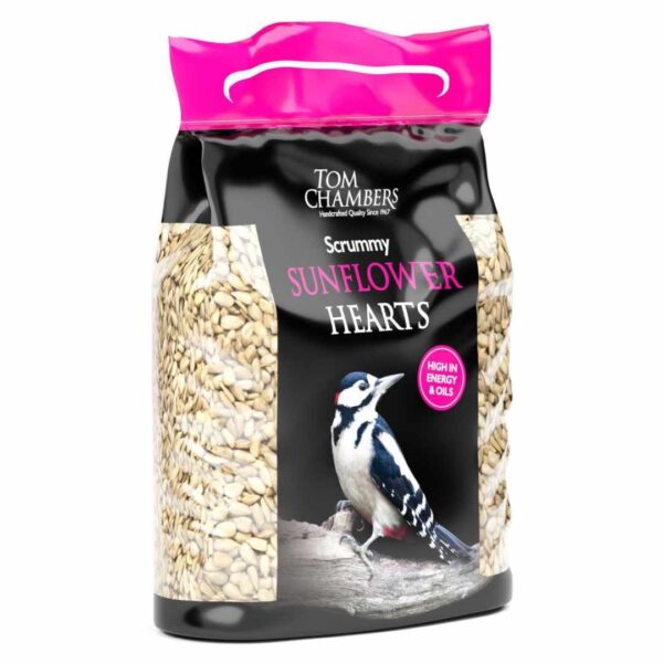 Tom Chambers Scrummy Sunflower Hearts 0.9KG | Torne Valley