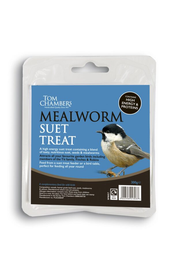 Tom Chambers Mealworm Suet Treat | Torne Valley