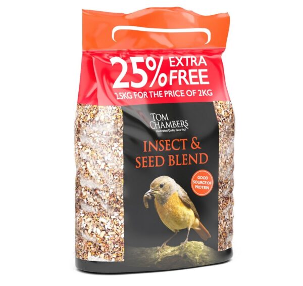 Tom Chambers Insect & Seed Blend 2.5KG | Torne Valley