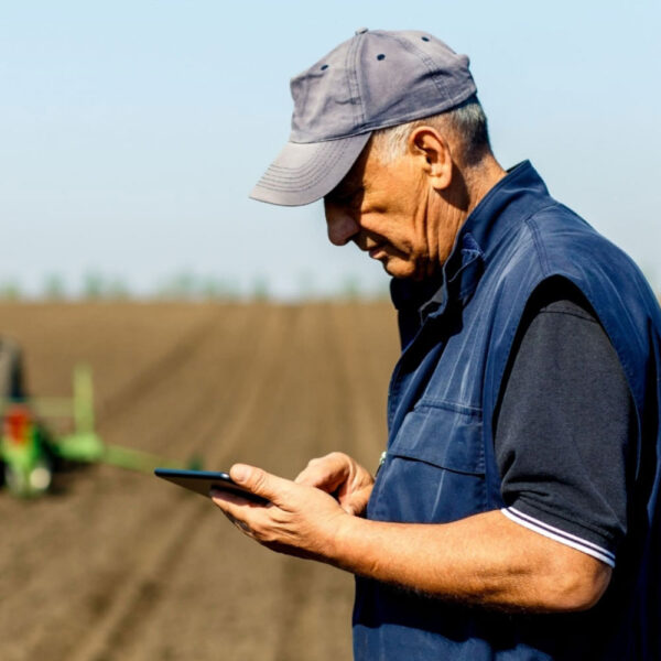 Man texting on the phone