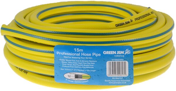 Green Jem Professional Hose Pipe 12.5mm x 15m | Torne Valley