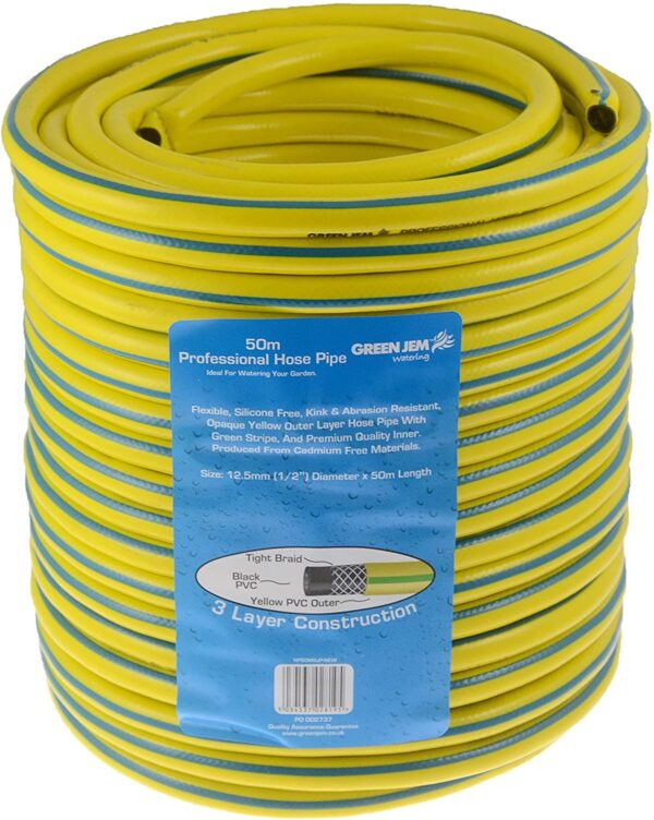Green Jem Professional Hose Pipe 12.5mm x 50m | Torne Valley