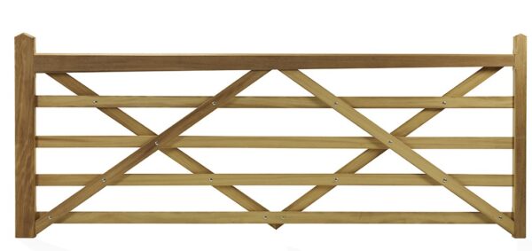 Wooden Gates Right hand 3ft - 14ft | Torne Valley