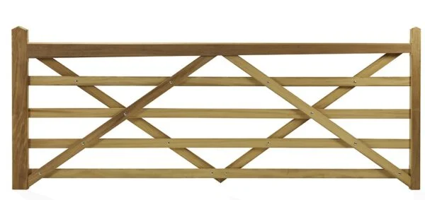 Wooden Gates Right hand 3ft - 14ft