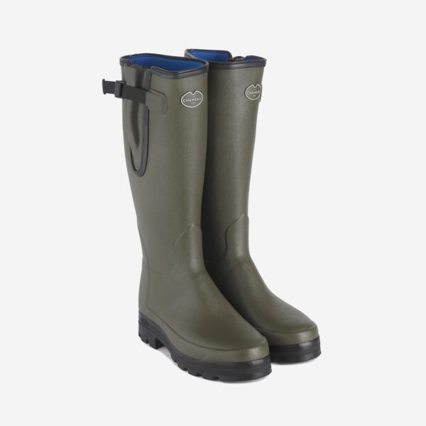 Le Chameau Vierzonord Neoprene Lined Wellington Boot Vert Chameau | Torne Valley