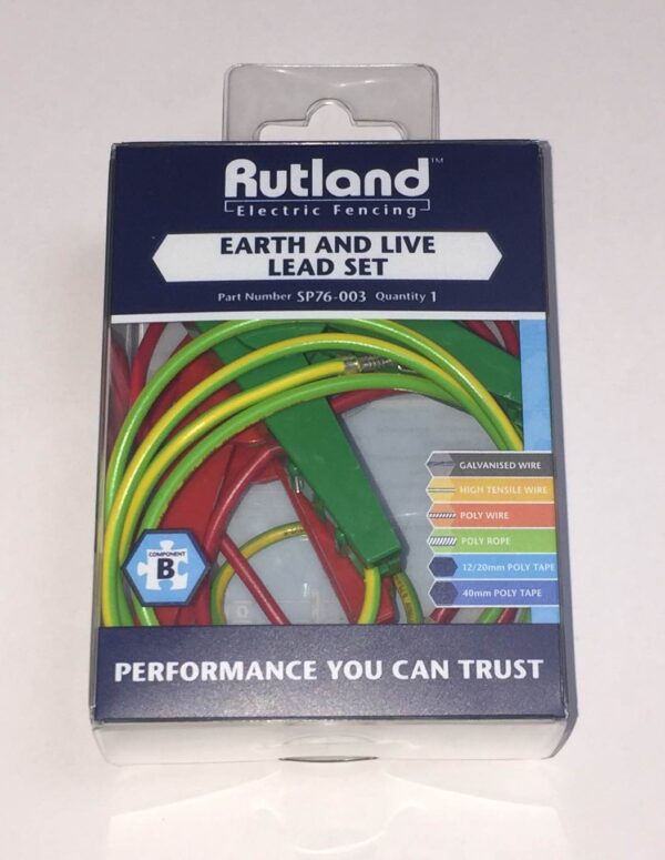 Rutland Earth And Live Lead Set | Torne Valley