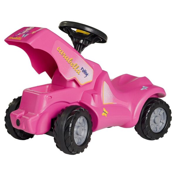 Rolly Toys MiniTrac Pink Princess Carabella With Opening Bonnet - Image 3