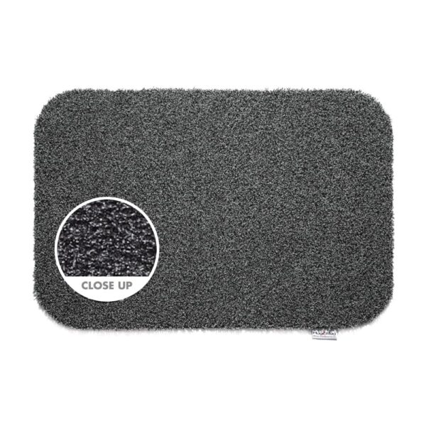 Hug Rug Plain Charcoal Eco Genetics Barrier Mat 50cm x 75cm | Torne Valley