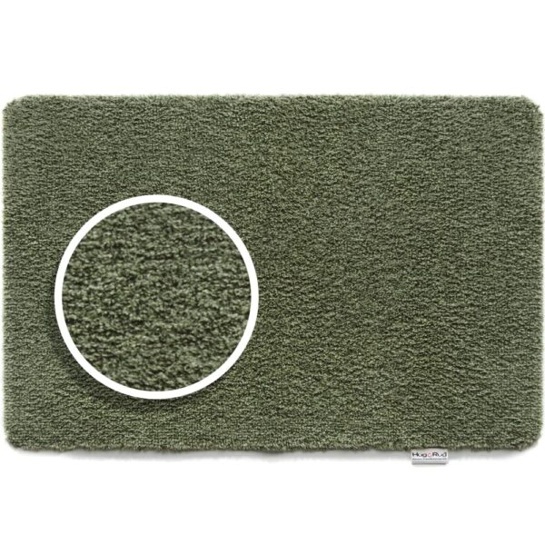 Hug Rug Plain Sage Green Eco Genetics Barrier Mat 50cm x 75cm | Torne Valley