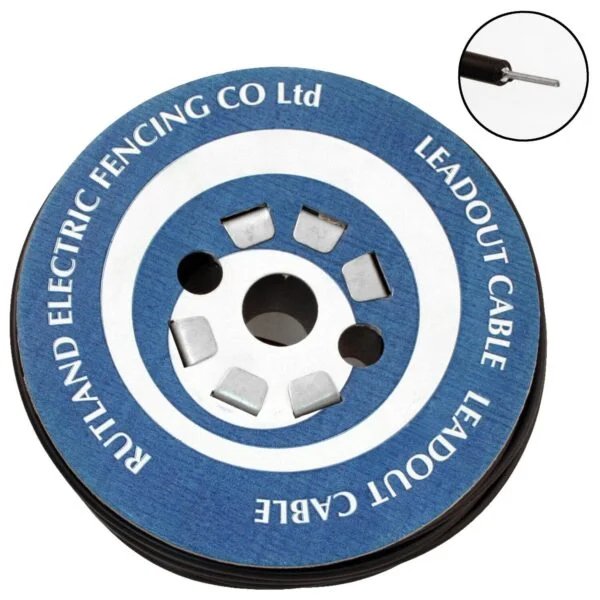 Rutland Electric Fencing Lead Out Cable 6mm x 25m