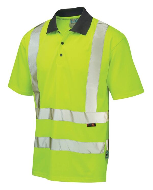 Hi-Visibility Coolviz Polo Shirt Yellow | Torne Valley