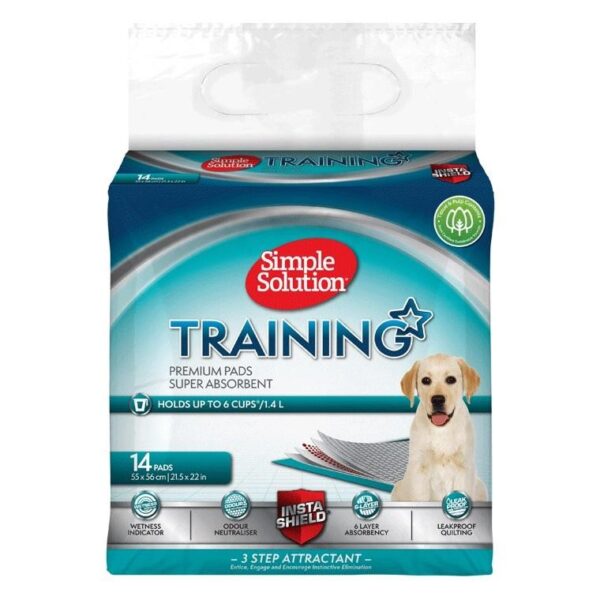 Simple Solution Puppy Training Pads - 14 Pack | Torne Valley